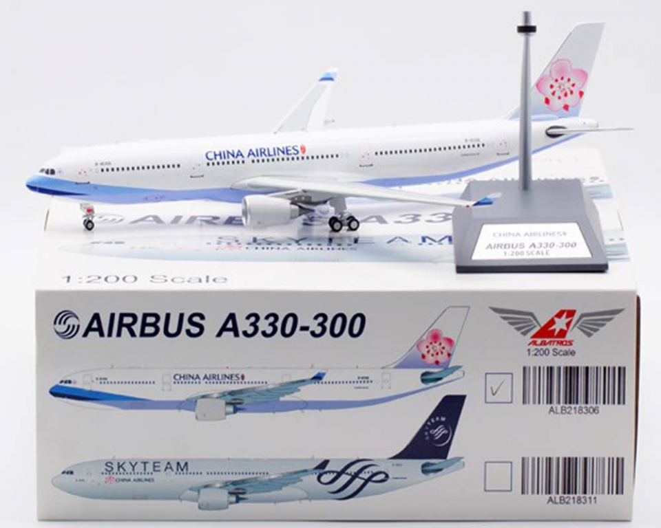www.JetCollector.com: China Airlines A330-300 B-18306 1:200 Scale