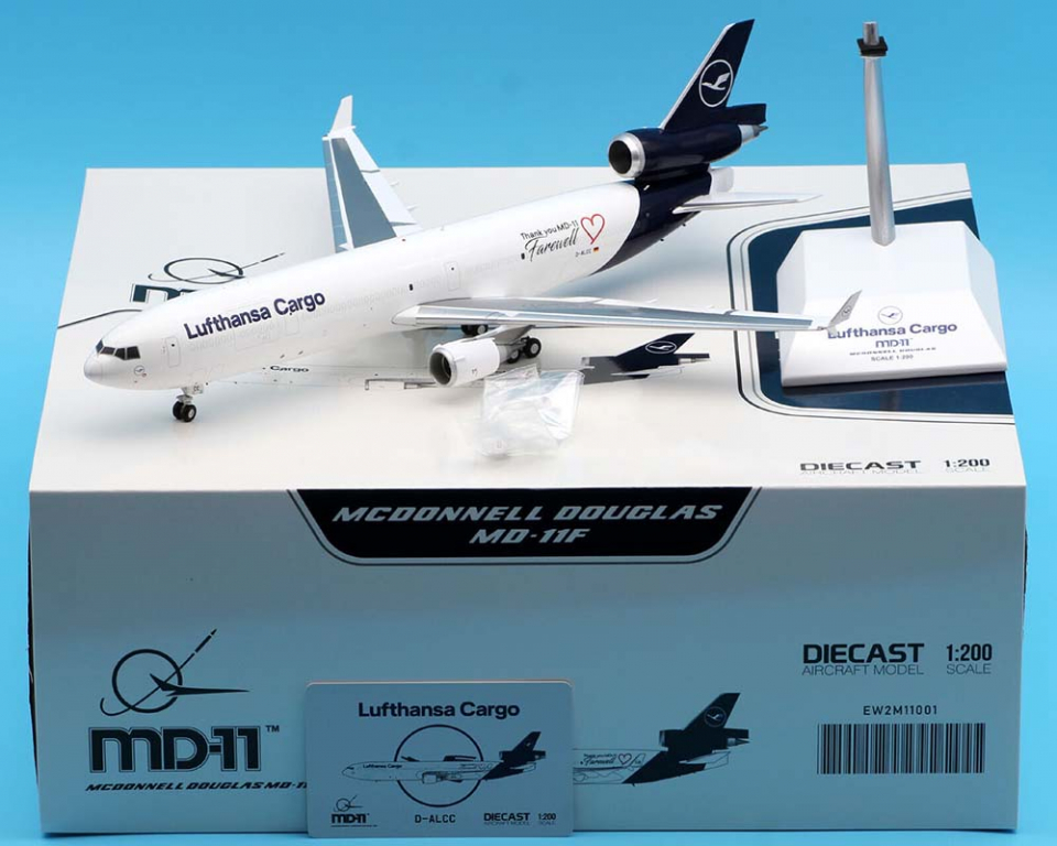 www.JetCollector.com: Lufthansa Cargo Farewell MD11F D-ALCC 1:200