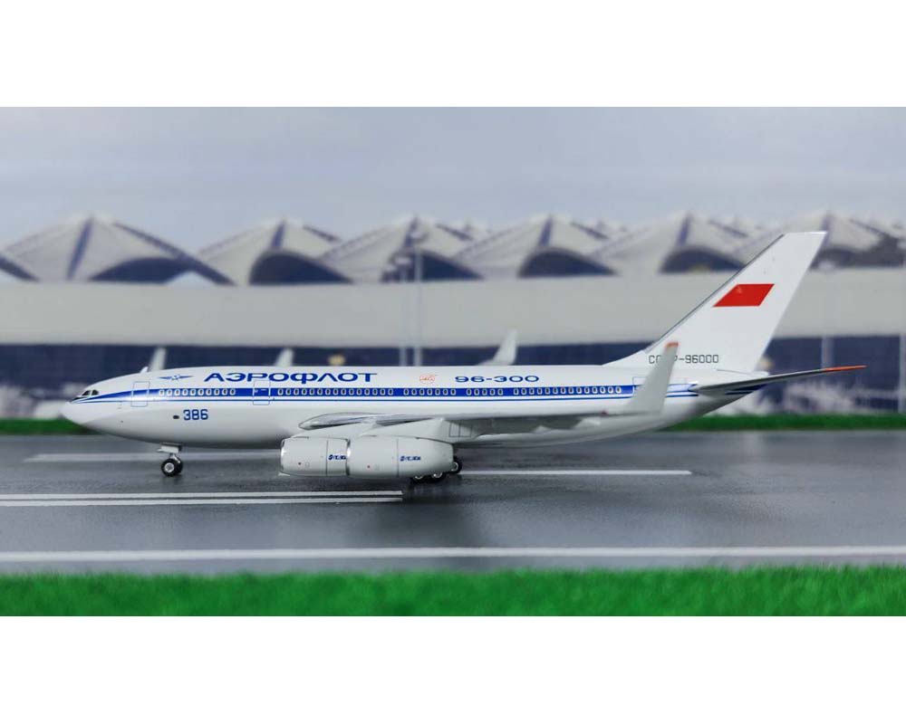 www.JetCollector.com: Aeroflot IL-96-300 CCCP-96000 1:400 Scale