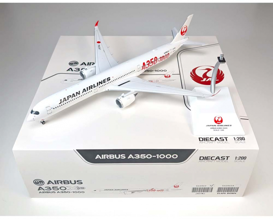 www.JetCollector.com: JAL A350-1000XWB JA01WJ 1:200 Scale JC Wings