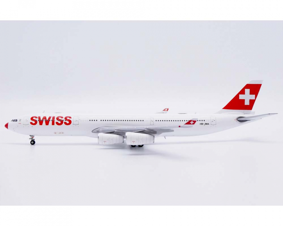 www.JetCollector.com: Swiss A340-300 Red Nose HB-JMA 1:400 Scale