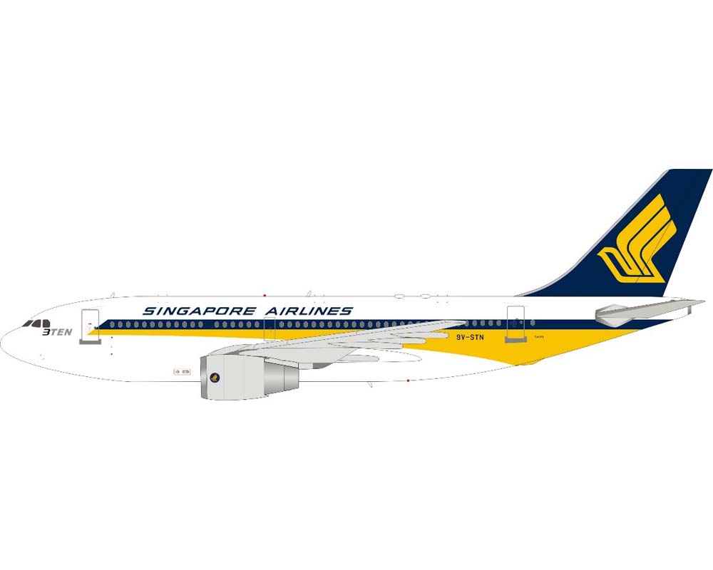 www.JetCollector.com: Singapore Airlines Airbus A310 w/stand 9V