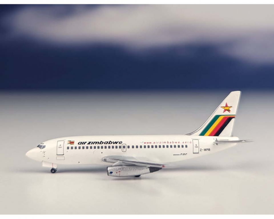 www.JetCollector.com: Air Zimbabwe B737-200 Z-WPB 1:400 Scale