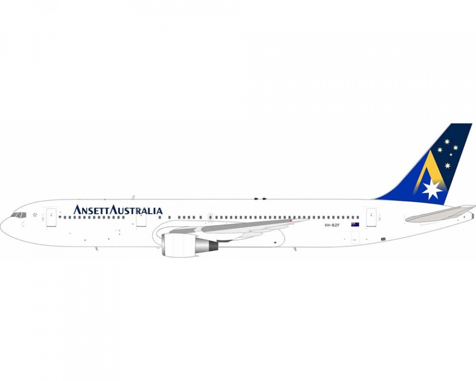 www.JetCollector.com: Ansett Australia B767-300 w/stand VH-BZF 1