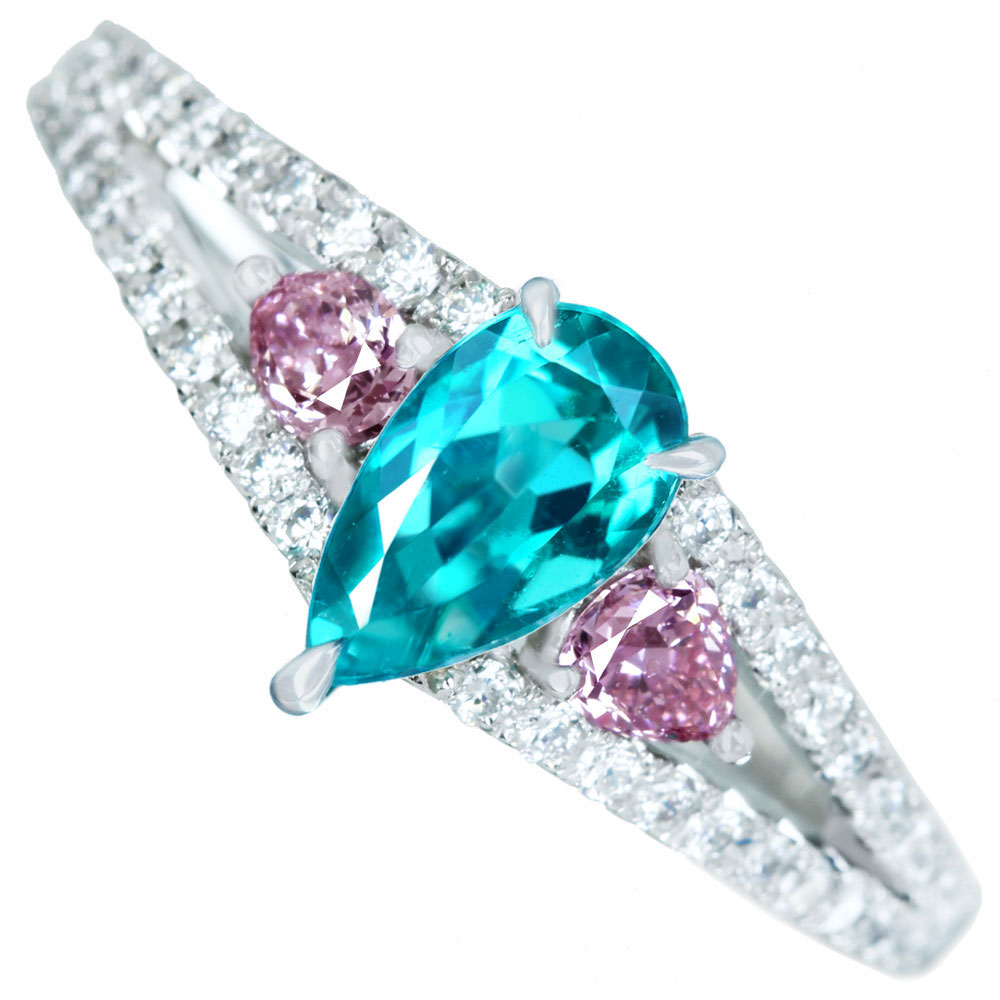 jewel planet 公式サイト / 【HANDMADE】PT950 ブラジル産パライバ