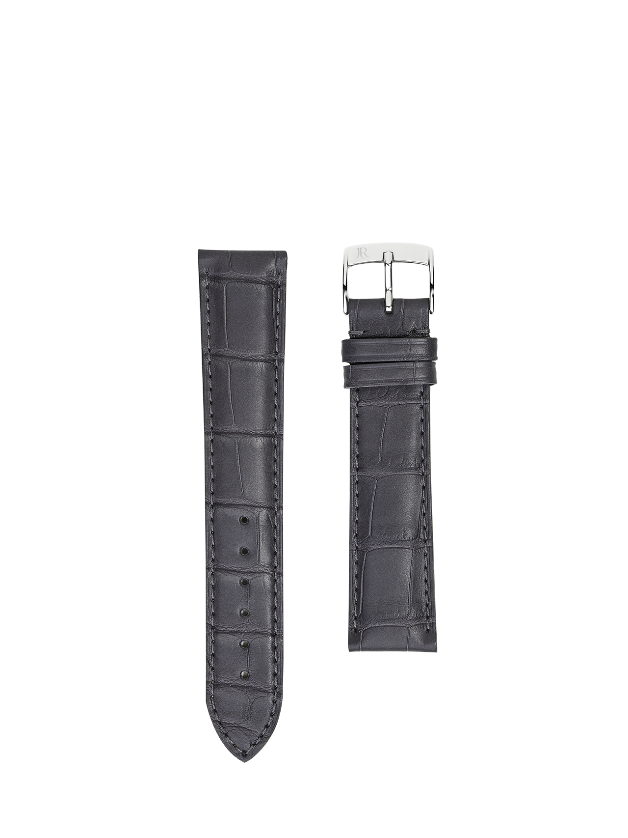 高級時計ストラップ - アンスラサイトマットアリゲーター - Maison
