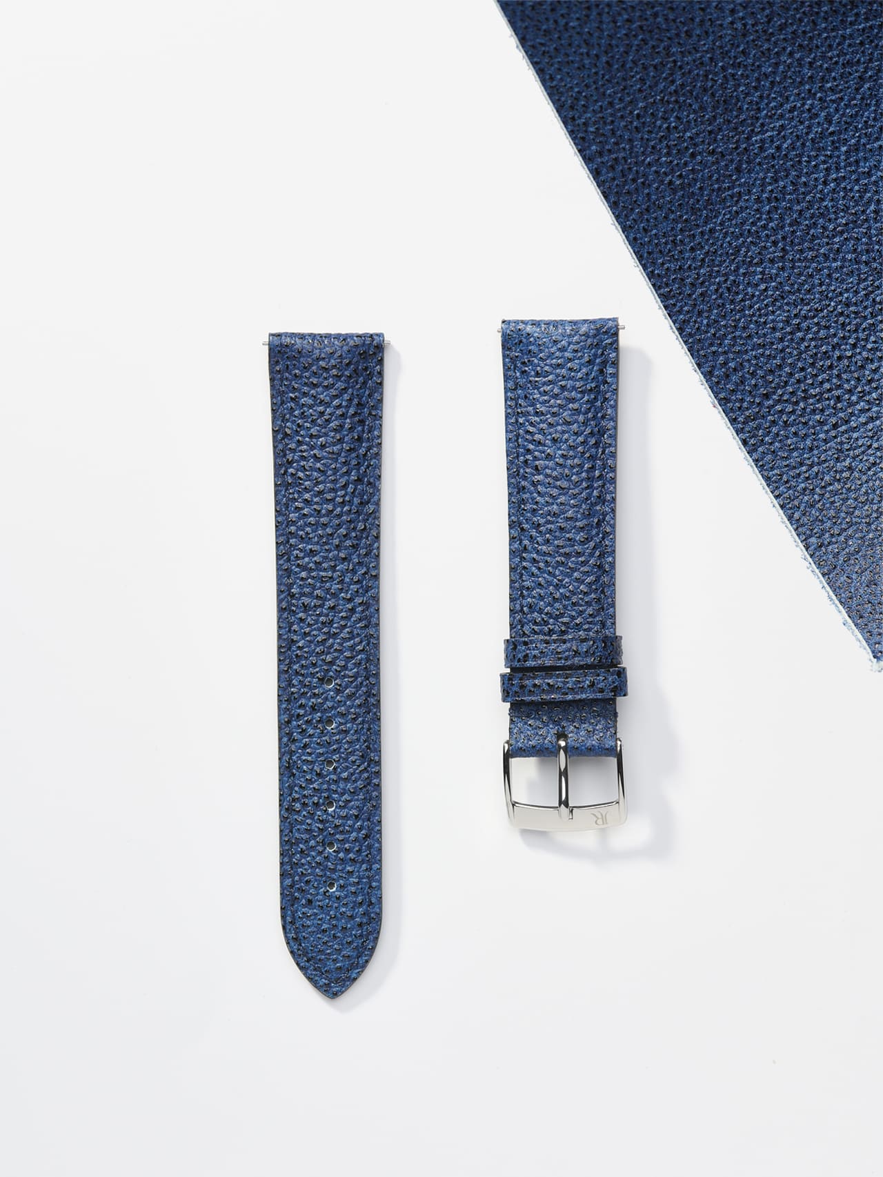 美品 ジャン・ルソー 時計ベルト IWC パイロット用 20-18mm ネイビー