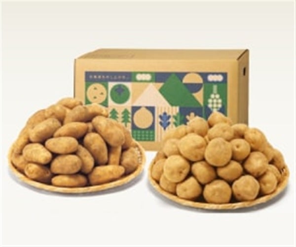 2025年受付終了】北海道産じゃがいも2種セット《10月上旬～発送開始