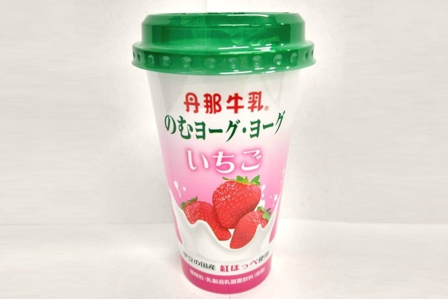 飲むヨーグルト「丹那牛乳 のむヨーグ・ヨーグ」いちご12本入り JA