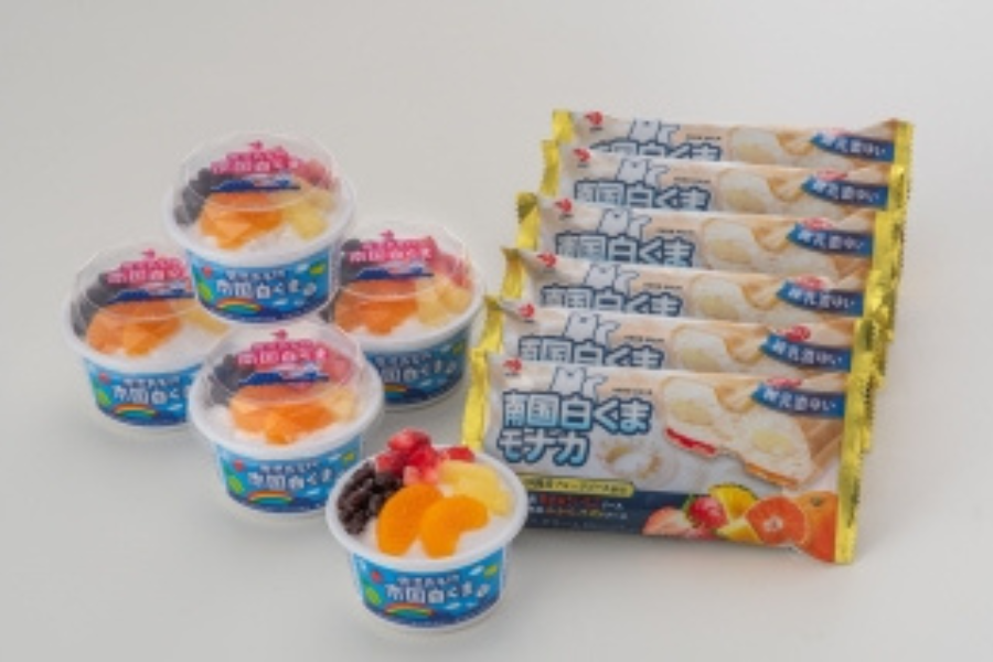 南国白くま&モナカ詰め合わせ(N&M－43): JA鹿児島県経済連 鹿児島の