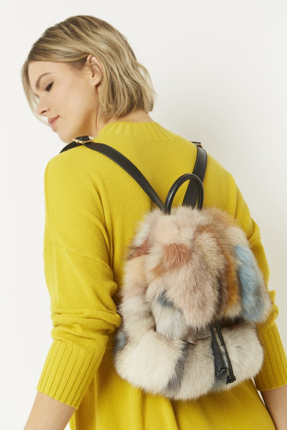 Limited Edition Fox Fur Rucksack