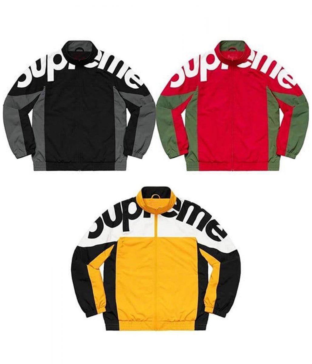 FW19 Supreme Shoulder Track Jacket - Jackets Masters
