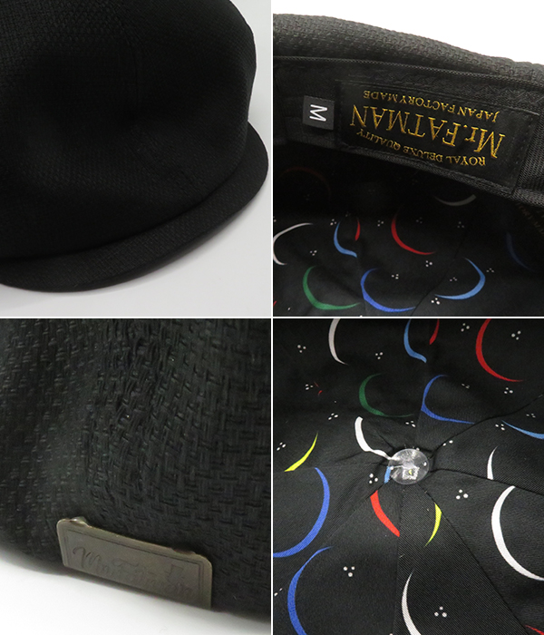 Mr. FATMAN ミスターファットマン コットンリネン|キャスケット『LUCKY