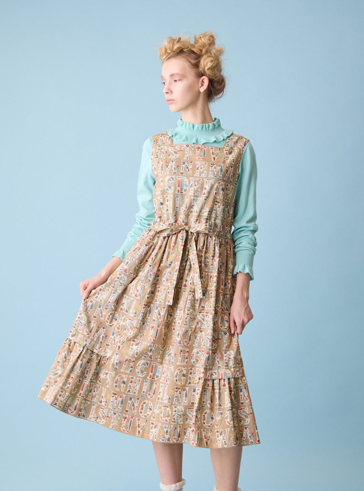 jane marple Here's to the poet エプロンワンピース jane marple