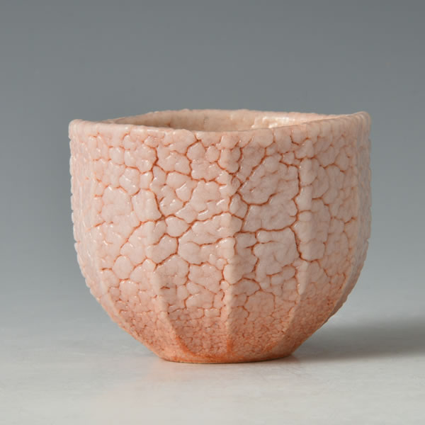 Japan Pottery Net / 紅志野ぐい呑み D