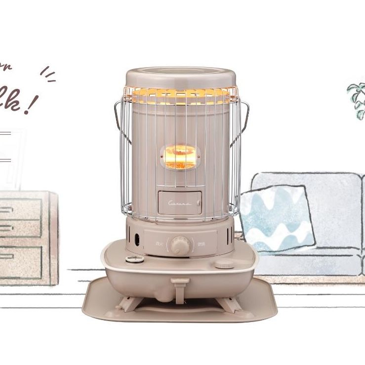 あずきミルク色”でレトロ感を演出♡大人気の対流形石油ストーブ「SL