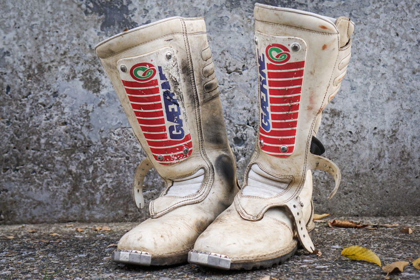 良好！VMX ビンテージオフロードブーツ 7バックル仕様 27cm程度 オフ