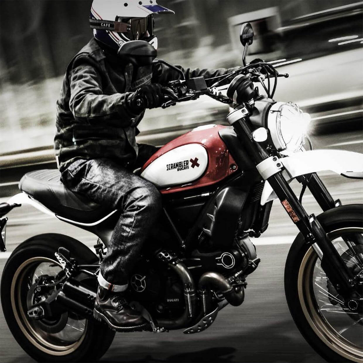 Caferacer (カフェレーサー) | PMJ - イタリアン ライディング デニム