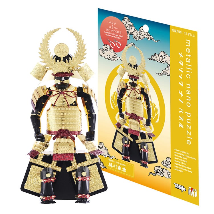 TEN-T-ME-005M メタリックナノパズル 鎧 徳川家康 テンヨー の商品詳細