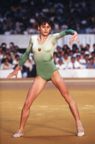 1979年、東京で開催さ…：懐かしの体操女王ナディア・コマネチさん