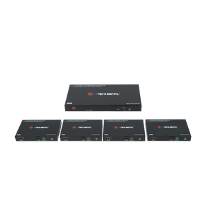 4K 60Hz 1x4 HDMI Extender Splitter Over Ethernet