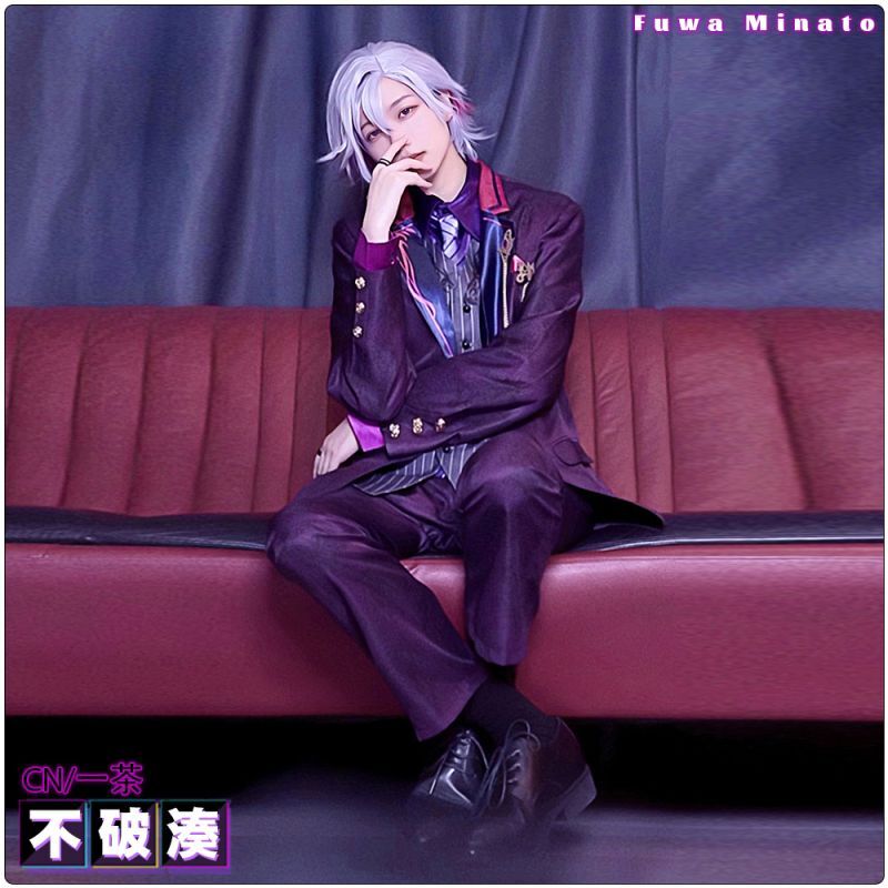 バーチャルYouTuber Vtuber 不破湊 スーツ コールボーイ コスプレ衣装