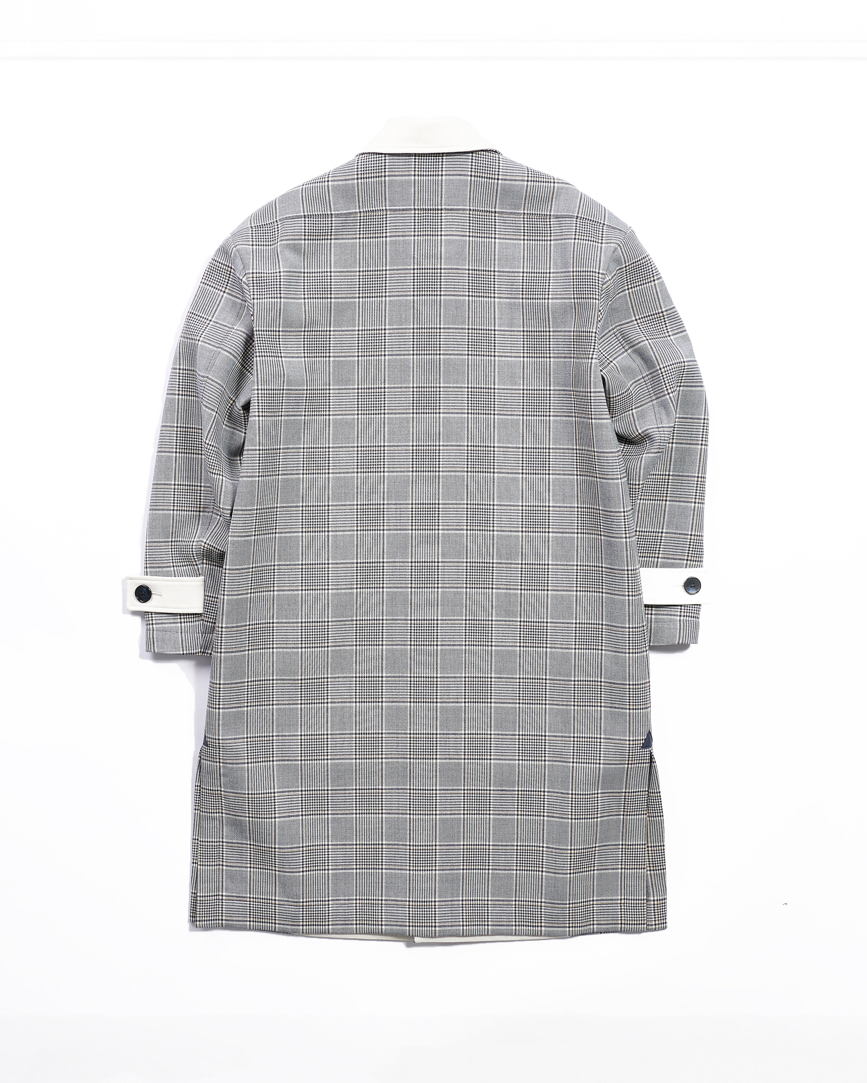 TAE ASHIDA Men's - グレンチェックダブルフェイスコート | ONLINE STORE