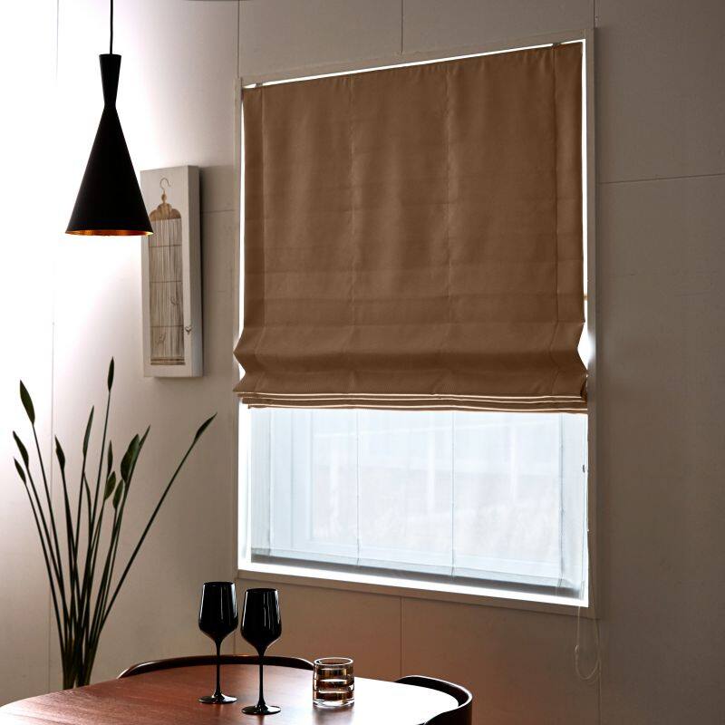 フロア シェード JC-85122 ブラウン ｜ジャストカーテン