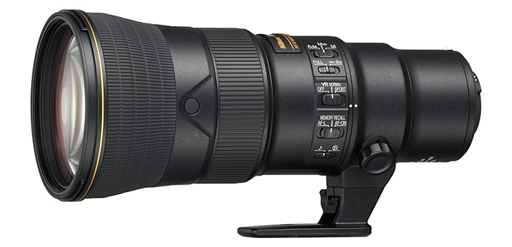 ニコンFXフォーマット対応の超望遠単焦点レンズ「AF-S NIKKOR 500mm f