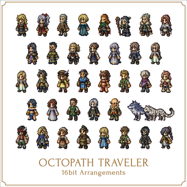 OCTOPATH TRAVELER II 16bit Arrangements | LINE UP | SQUARE ENIX