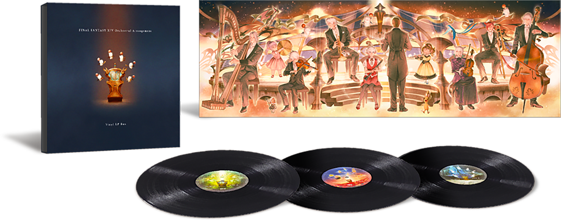 FINAL FANTASY XIV Orchestral Arrangement Vinyl LP Box | SQUARE ENIX