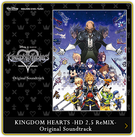 KINGDOM HEARTS –HD ReMIX- オリジナル・サウンドトラック TOP