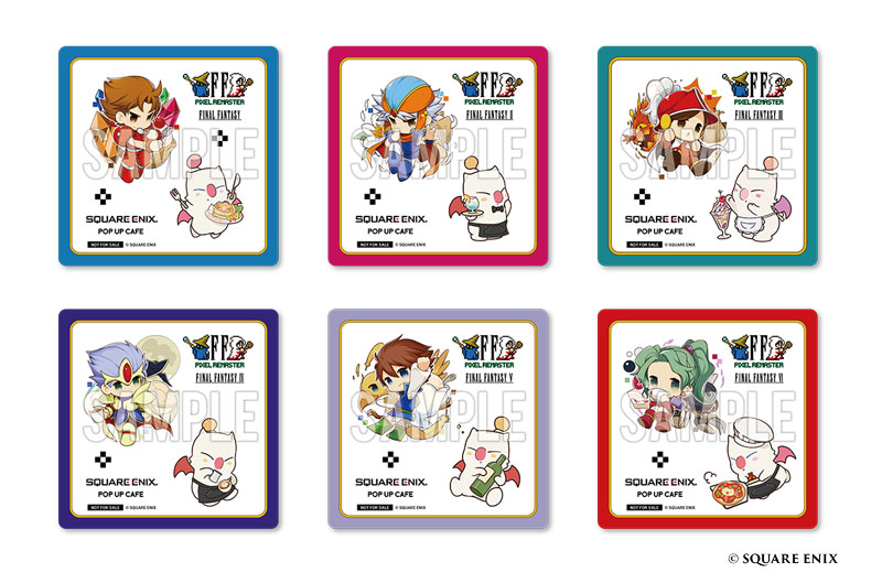 FFピクセルリマスター」シリーズ、「SQUARE ENIX POP UP CAFE」で