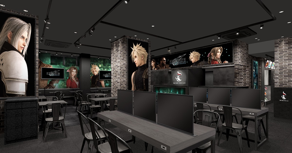 ファイナルファンタジーVII リメイク』カフェ3店舗合同コラボ