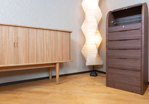 家具職人のリビング 日進木工：OVI(オヴィ）サイドボード/コレクション