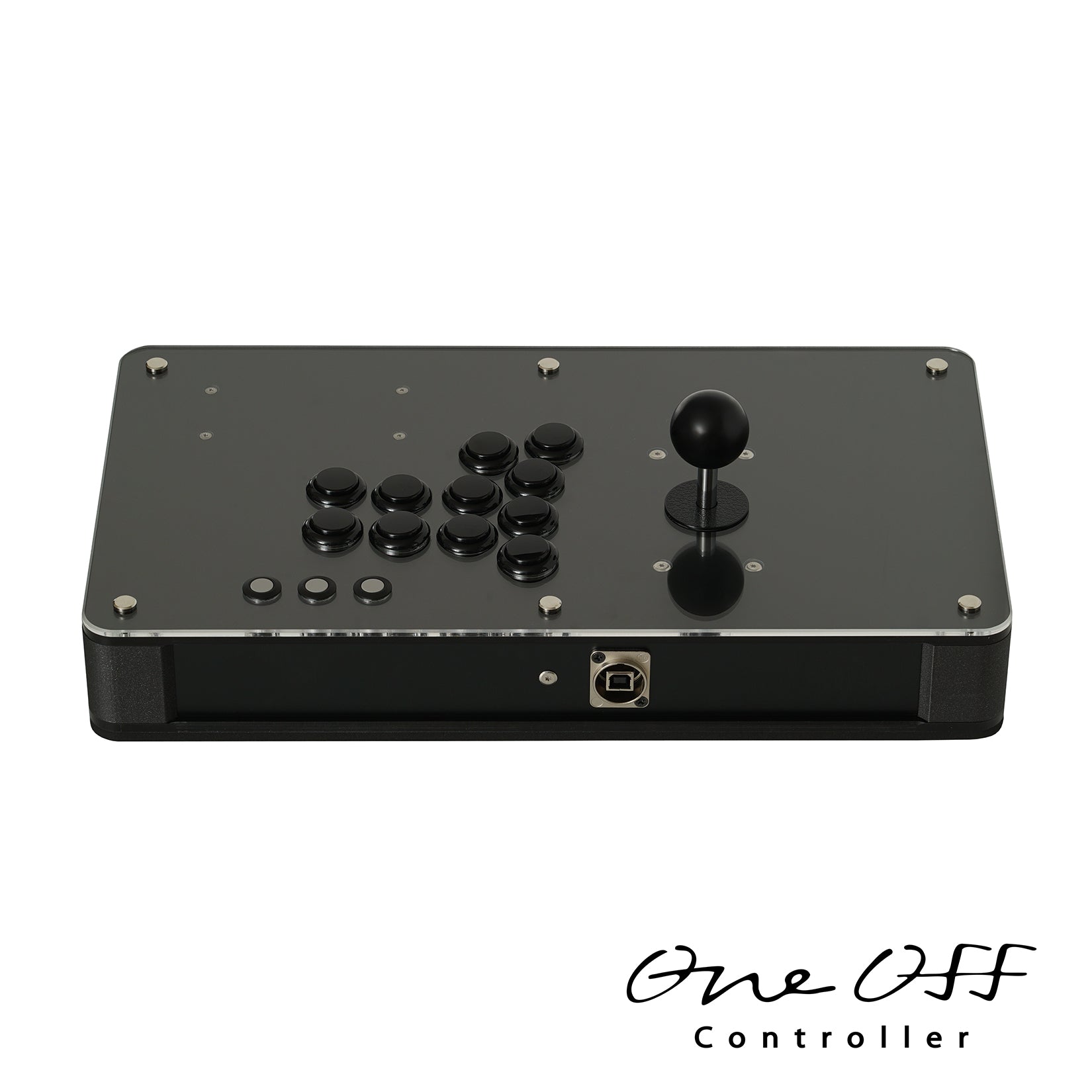 レバー アケコン 即納 マットブラック 24mmボタン｜アーケード