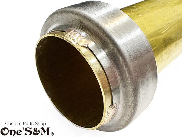 送料込み】 Z音 ゼットオン 真鍮インナー マフラーサイレンサー