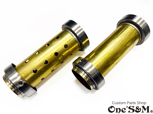 送料込み】 Z音 ゼットオン 真鍮インナー マフラーサイレンサー