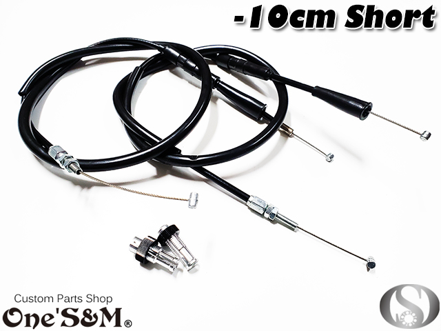 CBX400F純正スイッチボックス専用 XワイヤーII フルセット ブラック