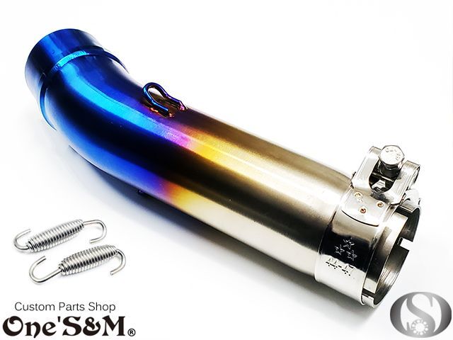 CB400SF CB400SB NC42用純正エキパイ用 チタン焼き風カラー マフラー