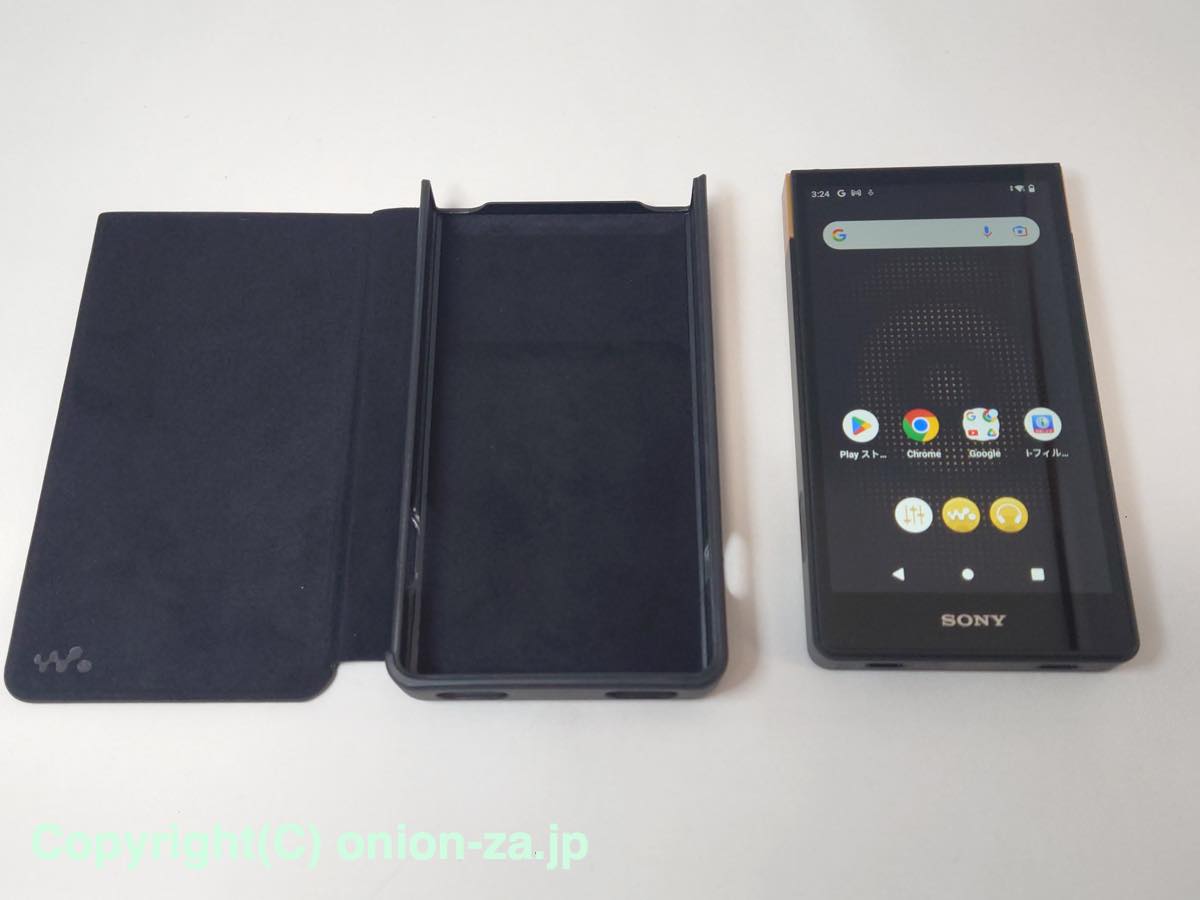 レビュー】ソニーウォークマンNW-ZX707の純正ケース「CKL-NWZX700」の
