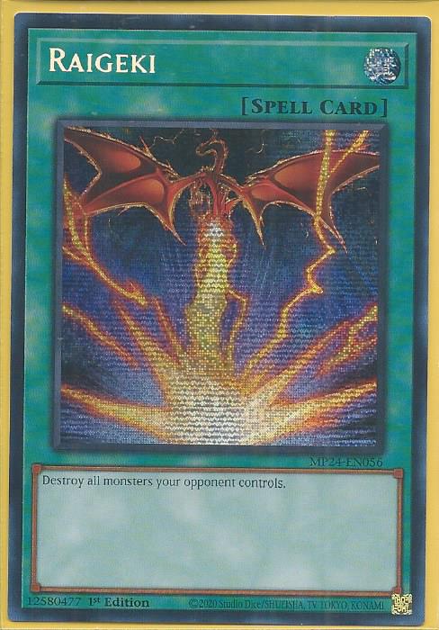 遊戯王 英語版 サンダー・ボルト プリシク MP24 北米版 予約 – トレカ