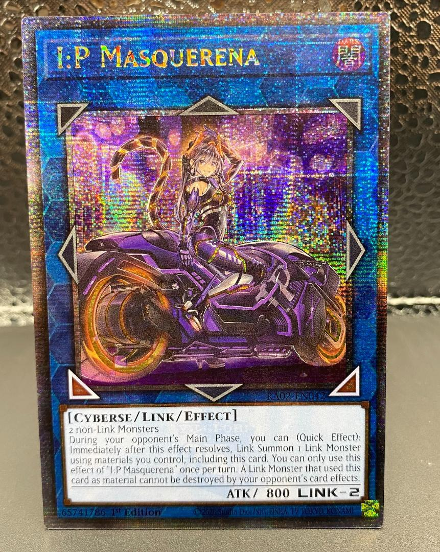 PSA10】遊戯王 IPマスカレーナ 絵違い プリズマ プリシク 宇宙 遊戯王