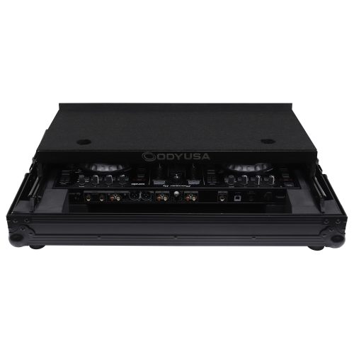 Black Pioneer DDJ-SR / DDJ-SR2 Flight Case with Angle Glide