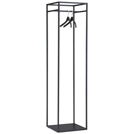 1VK34C-YA26 オカムラ Kado15 コートハンガー 幅400mm ブラックの通販