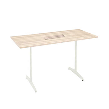 MC72WH-MX61 オカムラ ブレスタ 単体テーブル 配線あり 脚ホワイト 幅