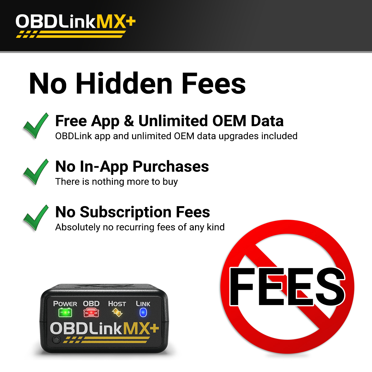 OBDLink® MX+ - Outstanding Bluetooth-Compatible OBD II Scan Tool
