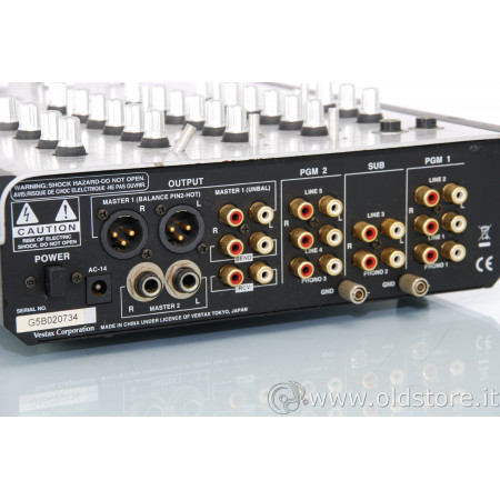 Vestax VMC 185XL | mixer analogico | OLDSTORE