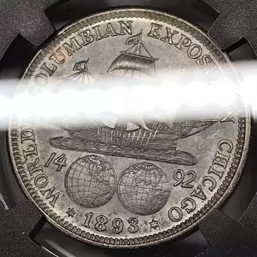1893 World's Columbian Exposition Commemorative Half Dollar NGC MS
