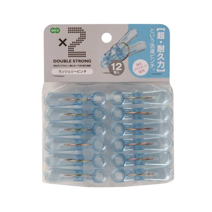 ポリカランジェリーピンチ 12個入 クリア | 製品情報 | 株式会社オーエ